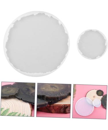 COHEALI 2 Pcs Silicone Mold Silicone Coasters Resin Coasters Cup Mat Casting Mold Tool Crystal - Buy Online on GoSupps.com