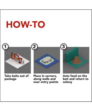 Raid Ant Killer Baits And Traps For Indoor Use Child Resistant 8 Count Baits Ant Killer - Buy Online on GoSupps.com