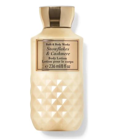 Bath Body Works Snowflakes & Cashmere Nourishing Body Lotion 8 fl Oz White