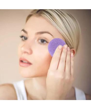 PIGIAOKA 6 Pack Organic Konjac Facial Sponges for Gentle Cleansing and Exfoliation - Buy Online on GoSupps.com