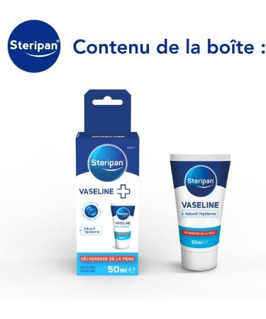 Steripan - Vaseline - Softens the epidermis - Dryness of the skin - Tube of 50 ml - Buy Online on GoSupps.com