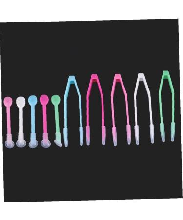 5 Pieces Colorful Tweezers & Suction Stick - Travel Beauty Contact Lens Inserter & Remover - Buy Online on GoSupps.com