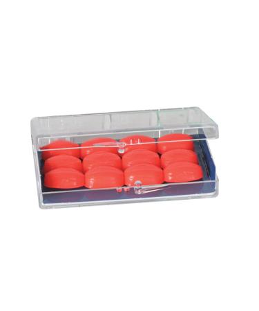 Flents Protechs Seal-Rite Silicone Moldable Ear Plugs for Pool  Ocean  Water  Sports  Orange  6 Pairs Orange 6 Pair
