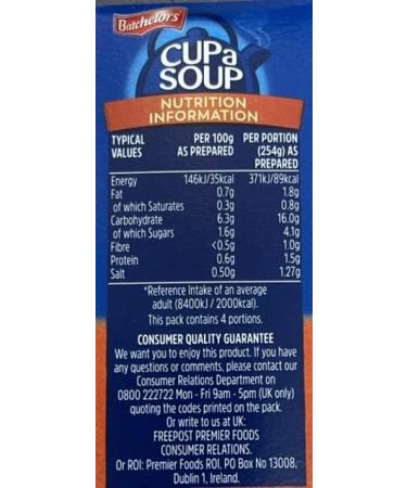 Batchelors Minestrone Soup with Crutons 3 x 94 g - Buy Online on GoSupps.com