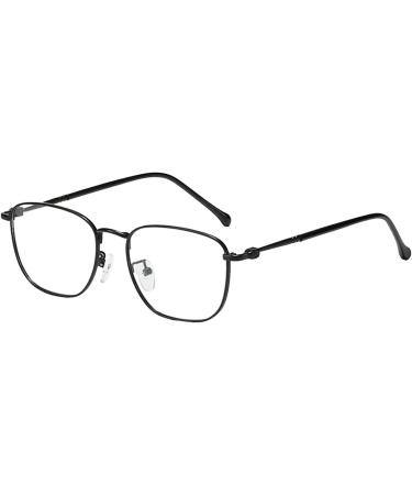 Blue Light Blocking Glasses | Hipster Metal Frame Women Eyeglasses | Computer Reading Gaming Anti Eyestrain Blue Light Glasses Nanyaciv Black Frame Discoloration - Buy Online on GoSupps.com