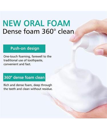 Awzlove Teeth Total Care Mouthwash Awzlove Teeth Mouthwash Mouthwash Toothpaste Foam Mousse Whitening Refreshing Breath and Deep Cleaning Teeth (2Pcs) - Buy Online on GoSupps.com