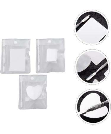 minkissy 3 Sets Ring Palette Nails Accessories Nail Holders for Painting Nails Nail Kits Makeup Artist Tool Nail Art Accessories Nail Art Tools Cosmetic Combination Stainless Steel Material - Buy Online on GoSupps.com