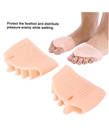 Bunion Corrector with Metatarsal Support & Toe Separator for Hallux Valgus Pain Relief - Includes Silicone Pads, Day/Night Wear, Pedicure & Manicure Tools - Buy Online on GoSupps.com