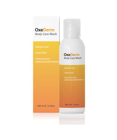 Body Care Wash 2% Salicylic Acid Acne Treatment Shower Gel for Body Back and Face 100 mL/ 3.4 fl. oz.