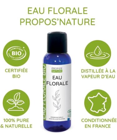 Organic Damascus Rose Hydrosol - Rosa damascena - 100 ml - PROPOS'NATURE - Buy Online on GoSupps.com