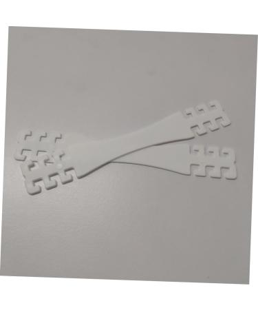 Minkissy 10-Pack Mask Accessories - Ear Cable Extension Buckles for Comfortable Face Covering - White 15x2cm - Buy Online on GoSupps.com