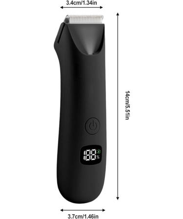 Tondeuse Poils Du Corps | Rasoir lectrique Faible Bruit Tondeuse Poils Pubiens Pour Hommes pour Parties Intimes Pubis Dos Aisselles Poitrine Bras Noir - Buy Online on GoSupps.com