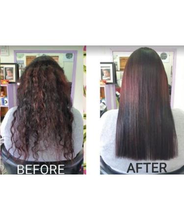XL AHGLOW Hair Straightening & Rebonding Set | Keratin Relaxer for Smooth Silky Shiny Hair | 480g Complete System for Wavy Curly Frizzy Hair - Buy Online on GoSupps.com