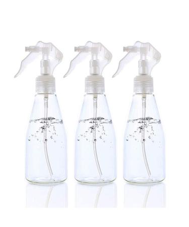 Jojyo empty spray bottles 3 x 200ml flower sprayer spray bottle bpa-free plastic transparent atomizer perfume dusty sprays for irrigation plants Flowers Beauty products craft