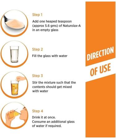 READ QURA NaturolaxA tasty orange flavor 300 g - Buy Online on GoSupps.com