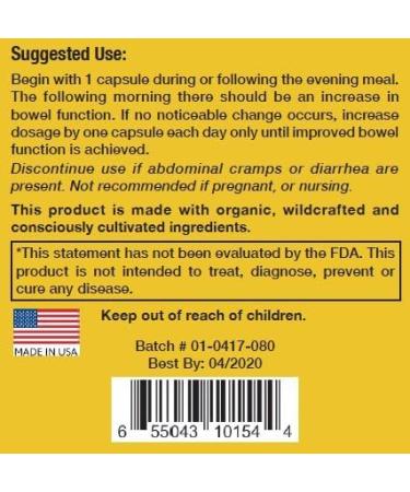 SpeedyVite Turkey Rhubarb - Advanced Colon Detox & Bowel Support Formula with Cascara Senna & Aloe Vera | 120 Veg Caps - Buy Online on GoSupps.com