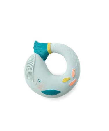 Rubber bite ring whale