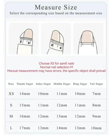 Handmade Wearing Nail with Long French Bow Detachable Nail Patch False Nail(Size:M) - Buy Online on GoSupps.com