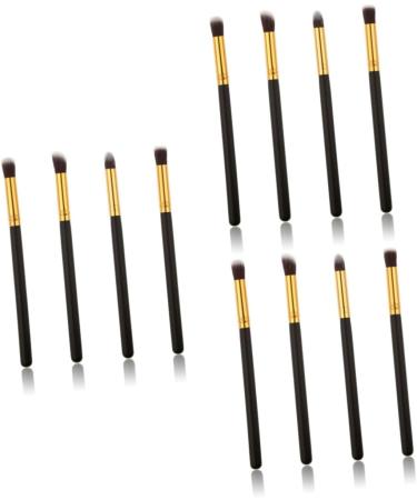WOONEKY 12 Pcs Eye Make-up Brush Kit Creamy Eyeshadow Foundation Makeup Brush Eye Makeup Brushes Black - Buy Online on GoSupps.com