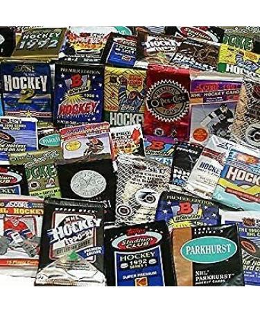 300 Unopened Vintage NHL Hockey Cards Collection - Late 80's & Early 90's Packs, Featuring Gretzky, Lemieux, Jagr & More - Buy Online on GoSupps.com