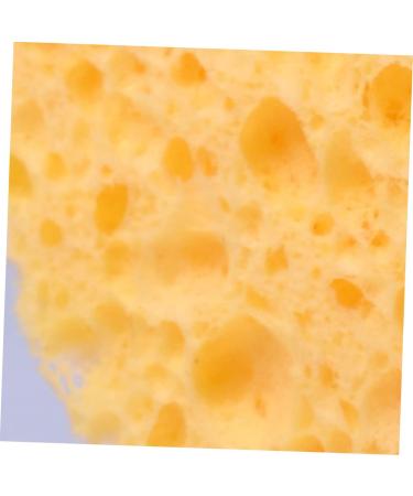 50 Pack Yellow Round Compressed Makeup & Bath Sponges - Face Wash, Body Cleansing, Exfoliating Loofah Kit - Buy Online on GoSupps.com