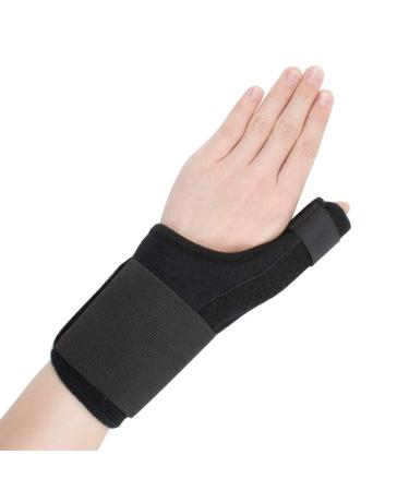 Index Finger Splint Extension Hand Splint Medical Enhanced Thumb Fixed Sleeve Breathable Protective Wrist Cover Brace for Trigger/Mallet Finger Rheumatoid Arthritis or Fractured Pain Relief (black2)