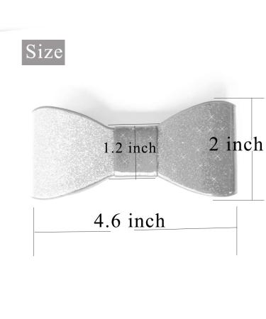 3T-Sister Handmade Arch Nodes for Helmets | Sparkle Glitter Bike & Motorcycle Accessories | Red Hinge Knot Decoration - Buy Online on GoSupps.com