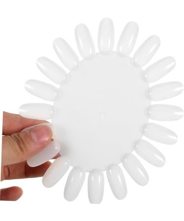minkissy 3 Sets Split Rings Open Rings Colors Nail Art Display Board Nail Gel Polish Nail Wheel Nail Art Display Wheel Nail Art Tips Nail Polish Rack Manicure Color Card Sun Flower - Buy Online on GoSupps.com