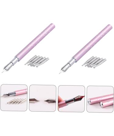FRCOLOR 2 Sets Colored Pen Nail Dotting Pen Nail Dip Set Nail Art DIY Pen Nail Polish Gel Kit Nail Painting Tools Nail Polish Accessories Nail Painting Pens Manicure Painting Pen Brush Pen - Buy Online on GoSupps.com
