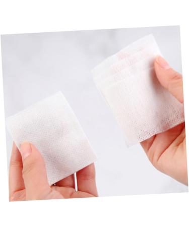 Housoutil Cosmetic Cotton Squares Make up Remover Wipes Makeup Cotton Pad Cotton Makeup Remover Pads Makeup Pad Makeup Remover Wipes Women Cosmetic Pad Girl Face Pad White Disposable 10*10cm White - Buy Online on GoSupps.com