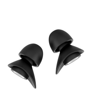 Ear Plugs for Sleeping 2 Pairs Multi-Size Comfortable Reusable Noise Reduction Ear Plugs Earplugs for Sleep Snoring (for Women and Small Ear S+M)