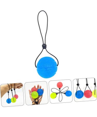 FRCOLOR Hand Grip Ball - Finger Strength Trainer Squeezeball for Exercise & Gym | 20x5cm Blue - Buy Online on GoSupps.com