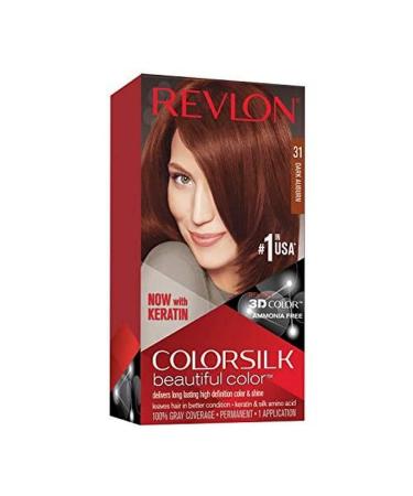 Revlon Colorsilk Haircolor Dark Auburn 31 Dark Auburn 1 Count (Pack of 1) - Buy Online on GoSupps.com