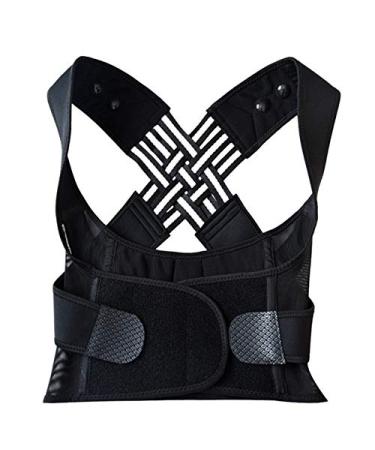 ZZBFHH Magnetic Back Posture Corrector for Children Kids Back Waist Support Belt 10 Magnets Orthopedic Straps Back Posture Correction (Color : Black Size : XX-Large) vision Black S - Buy Online on GoSupps.com