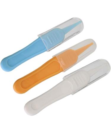 HEALIFTY 3Pcs Plastic Baby Nose Cleaning Tweezer Set - Gentle Booger Clips for Children - Buy Online on GoSupps.com