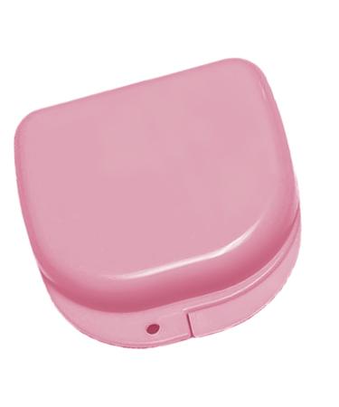Buy Portable Dental Prosthesis Orthodontics Retainer Box - Dustproof & Professional Storage Case for False Teeth (Pink) - Buy Online on GoSupps.com