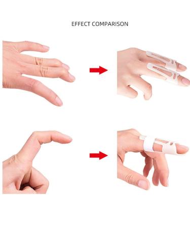 ALisasin Finger Straightener Splint - Joint Support Brace for Knuckle Recovery & Rehabilitation | 5 Sets - Enhance Finger Joints Training - Buy Online on GoSupps.com