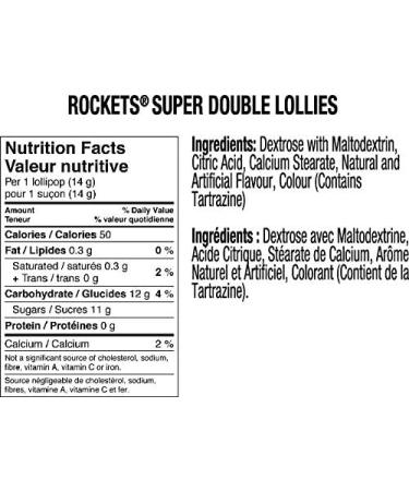 Super Double Lollies - Pack of 48 Lollies - Buy Online on GoSupps.com