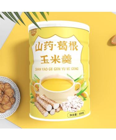 Chinese Yams Starch Corn Soup 500g/600g/can Corn juice Polenta Instant Corn powder Replacement Breakfast Porridge Grains Cereals Corn flour Healthy Nutritious Corn Porridge (500g 2can) 500g 2can - Buy Online on GoSupps.com