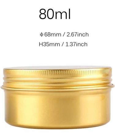 empty jars with lids cosmetic jar B0CKBSQRLW10 PC 30ml Empty Pink Round Aluminum Tin Jars with Screw Lids Cosmetics Lip Balm Containers Pots with 5X Spoon 1x Labels (Color : Roze Size : 30ml) (Colo - Buy Online on GoSupps.com