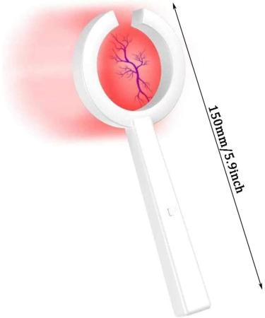 SSDDLZEQ LED Vein Detector - Rechargeable USB Vein Finder for Clearer Venous View | International Shipping Available - Buy Online on GoSupps.com