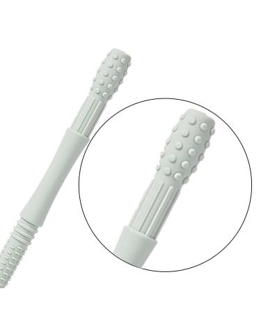 2-Pack Silicone Baby Bite Rings - BPA-Free Dental Aids with Cleaning Brush - Organic Pink & Green Unisex Teething Tubes - Buy Online on GoSupps.com