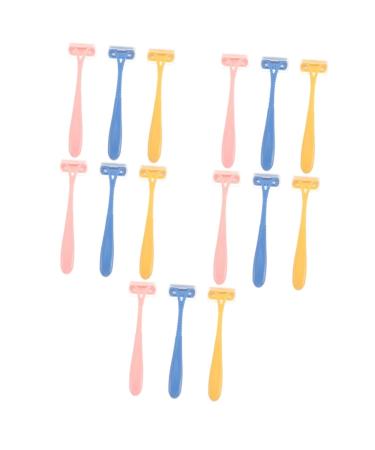 Beaupretty 15 pth manual hair removal meter leg hair razor facial hair former hair remover for girls manual body razor bikini hair cutter ABS manual Miss hair clipping