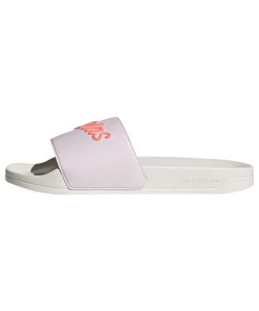 adidas Women's Adilette Shower Slides 38 EU Almost Pink Acid Red Chalk White