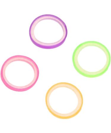 Dental Teeth Bands 100 Pcs 3/16 Neon Medium 3.5 OZ for Dreadlocks, Braids, Top Knots - Free Placer Included - Buy Online on GoSupps.com