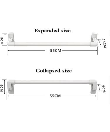 Bathroom Grab Bar Safety Support Rail Folding Handicap Grab Bars Rails Toilet Handrails - Shower Grab Bar Anti Slip Grip - Multifunction Zi - Buy Online on GoSupps.com