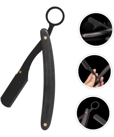 Beaupretty Manual Bart Razor - Professional Hairdresser Tool for Men | Stainless Steel Barber Razor for Salon Use - Buy Online on GoSupps.com