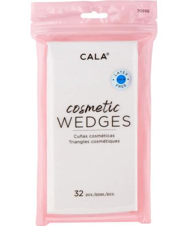 Cala 32 Pcs Makeup Wedges Sponges Non Latex Oil Resistant for All Skin Types # 70987 32 Count (Pack of 1) - Buy Online on GoSupps.com