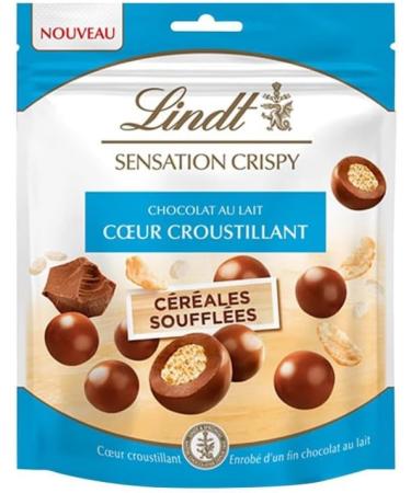  G n rique Lindt Sensation Crispy Heart Milk Chocolate - 140 g - Crunchy Sweetness - Pack of 4 - Buy Online on GoSupps.com