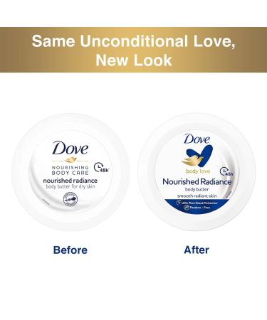 Nourished Radiance Body Butter - Paraben Free 48hrs Moisturisation | Shop Internationally - Buy Online on GoSupps.com